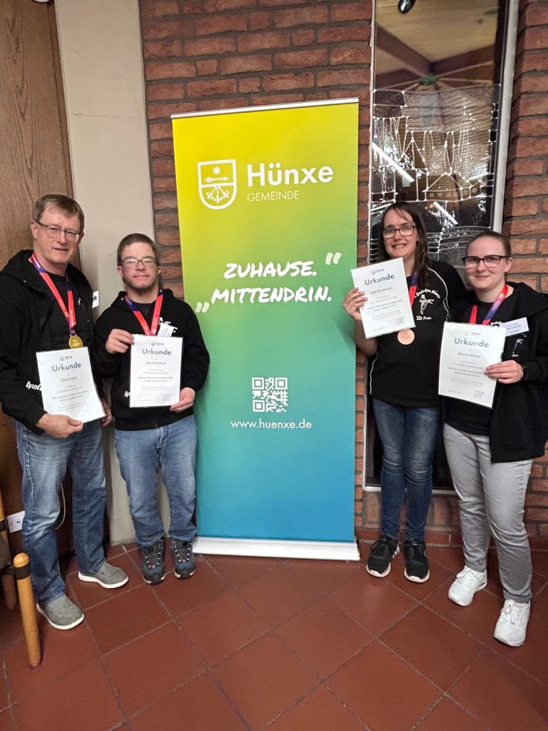 Ehrung als Hünxer Helden